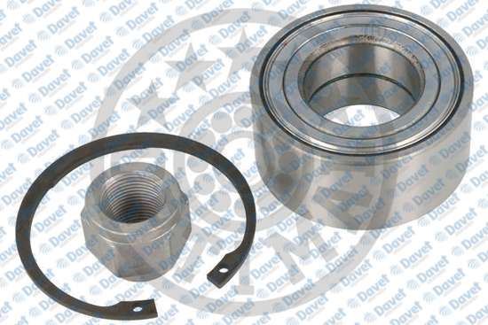 OPTIMAL 601253 On Teker Rulmani [Kit] Citroen C2 C3 C4 C-Elysee Ds3 1.2 1.4 1.6 16v Hdi 1.4 Hdi 03> P1007 P207 P301 1.416v 14hdi 1.6 16v 1.6 Hdi 05>